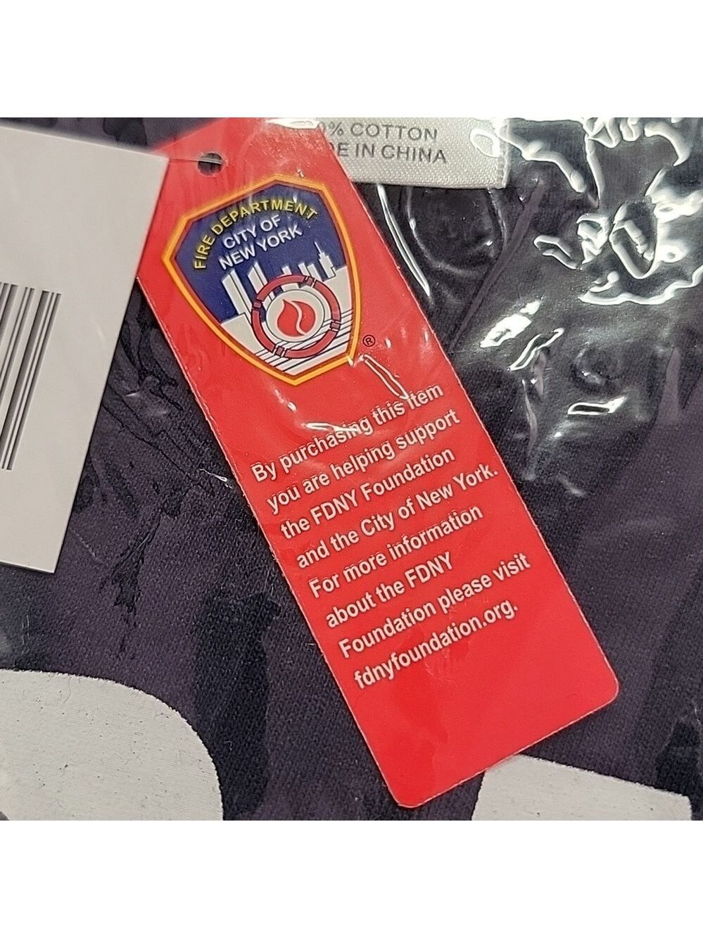 FDNY T-Shirt Unisex NEW WITH TAGS - Picture 8 of 8